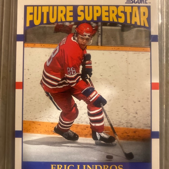 LOT NHL Rookies 1990 UPPER DECK NHL ROENICK FEDOROV LINDROS NOLAN RECCI STEVENS - Picture 10 of 11